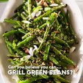 If you're not grilling your green beans, you're doing it SO wrong. Full recipe: