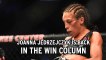 Joanna Jedrzejczyk back in win column after beating Tecia Torres