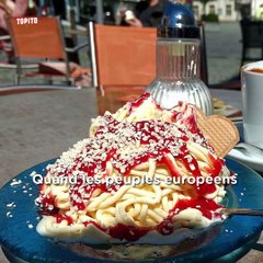 On a testé les glaces-spaghettis de Spaghettina, c'est allemand, et c'est très bon (dîtes que venez de notre part).