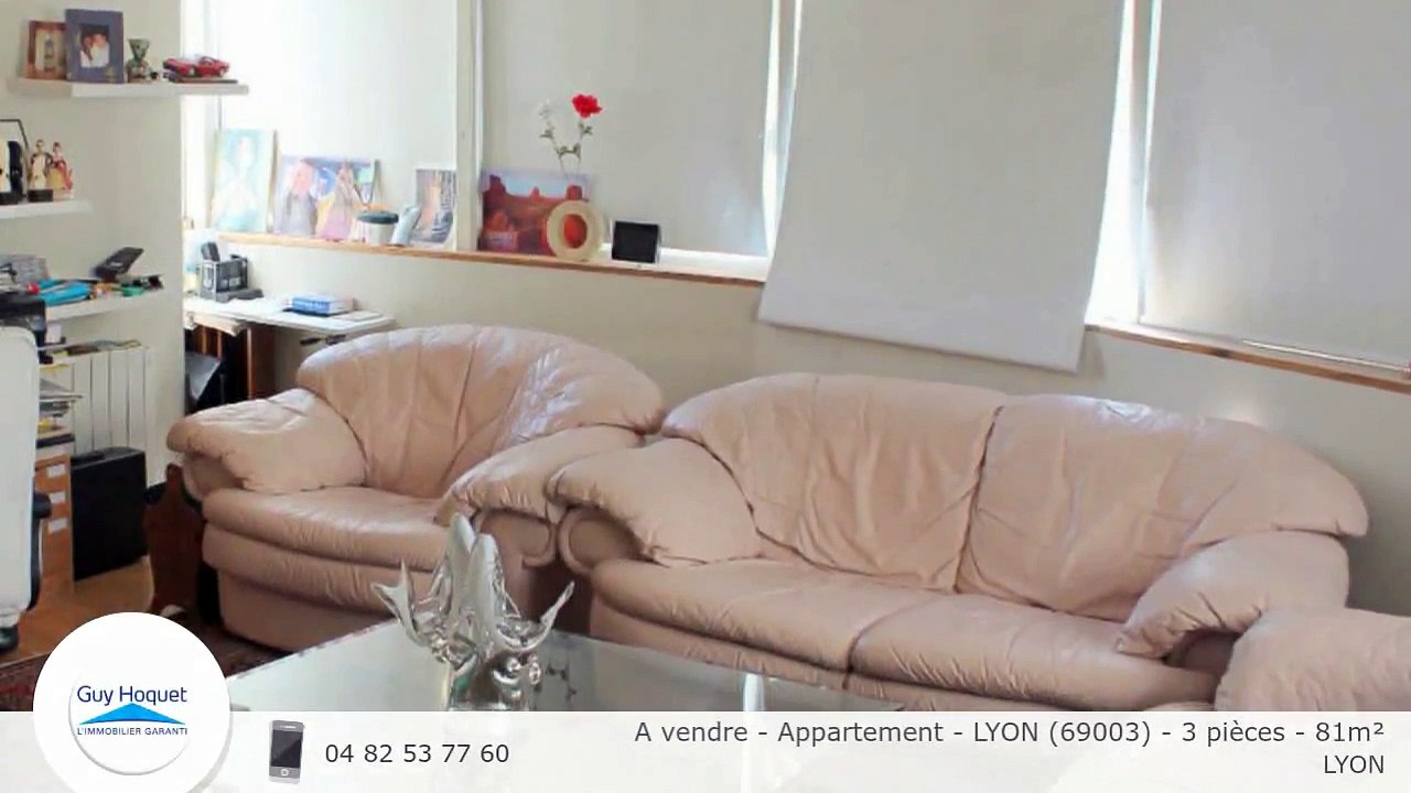 A vendre - Appartement - LYON (69003) - 3 pièces - 81m²