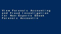View Forensic Accounting and Fraud Investigation for Non-Experts Ebook Forensic Accounting and