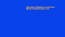 View Keys to Reading an Annual Report (Barron s Business Keys) online