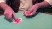 Three Card Change - Spots Appear And Disappear From Cards Held By A Magician.