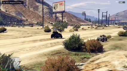GTA V Golf Cart Racing