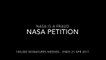 Flat Earth - Petition - Nasa is a Fraud. Ends 21 Apr 2017