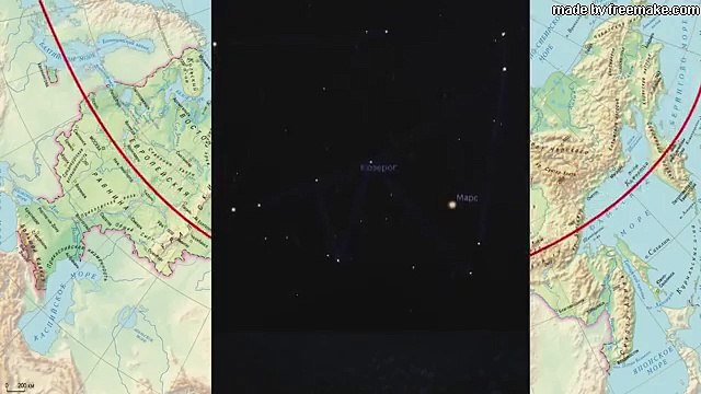 Полное лунное затмение и великое противостояние Марса 27 июля 2018