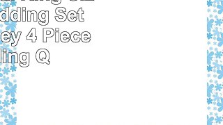 Madison Park Pure Ronan KingCal King Size Quilt Bedding Set  Grey Paisley  4 Piece