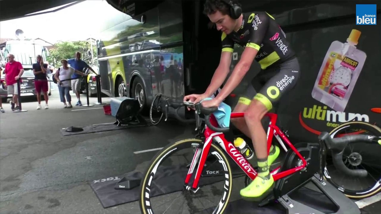 Le contre la montre de Romain Sicard lors du Tour de France 2018