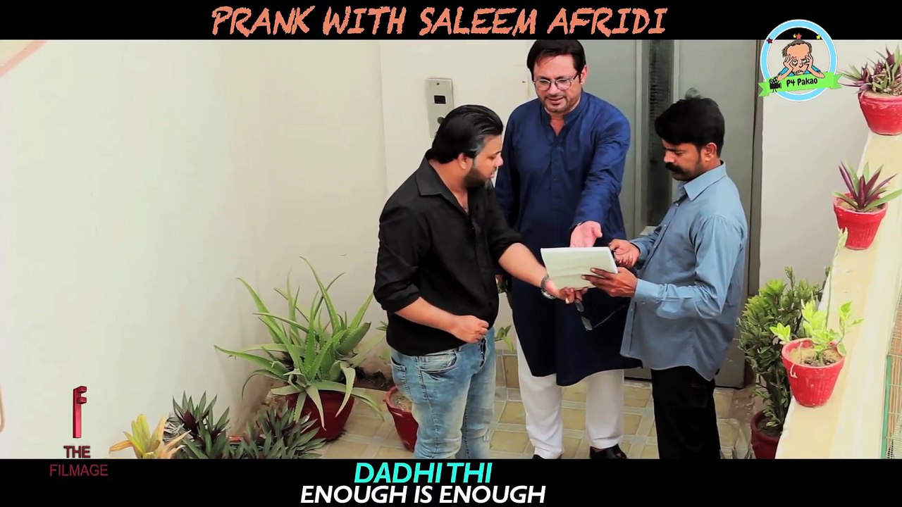 Celebrity Funny Prank Fun With Saleem Afridi By Nadir Ali Asim Sanata In P4 Pakao