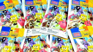 The SpongeBob Movie Sponge Out of Water Mega Bloks Micro Action Figures Series 2 Nickelode