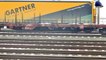 Siemens ES189 700-8 E-Lok & Marfar CTV Freight Train in Gara Curtici Station - 24 March 2018