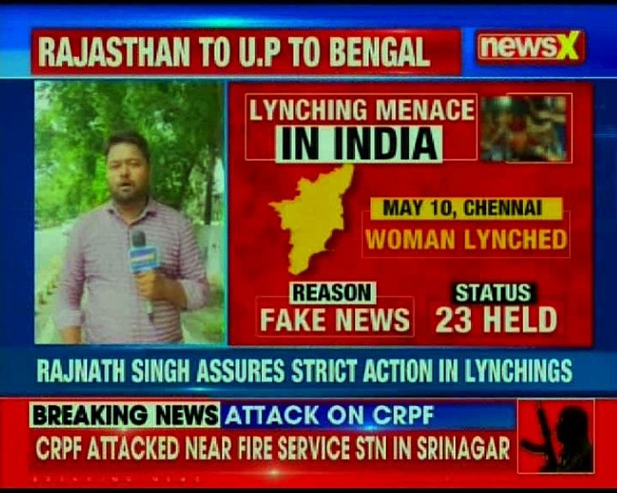 Alwar lynching case Rajnath Singh assures stric...