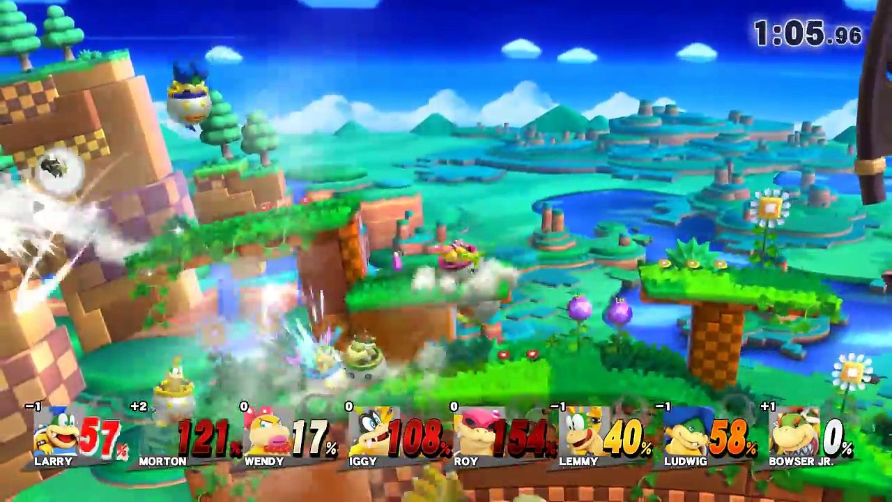 Koopaling Battle - Roy Koopa Wins - Super Smash Bros. for Wii U - video ...