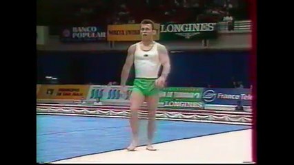 Ivan IVANOV (BUL) floor - 1996 Puerto Rico worlds EF