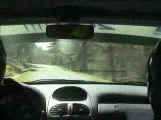 rallye de lozere 2006 es1 scratch coupe 206