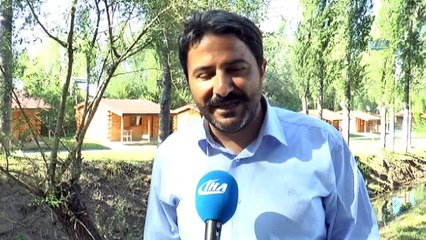 Doğayla bütünleşen park, ziyaretçilerini bekliyor