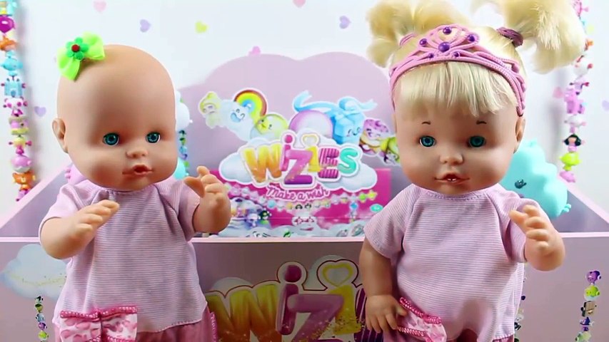 Bebés Nenuco HERMANITAS TRAVIESAS descubren las Sorpresas de WIZIES piden deseos - Dailymotion