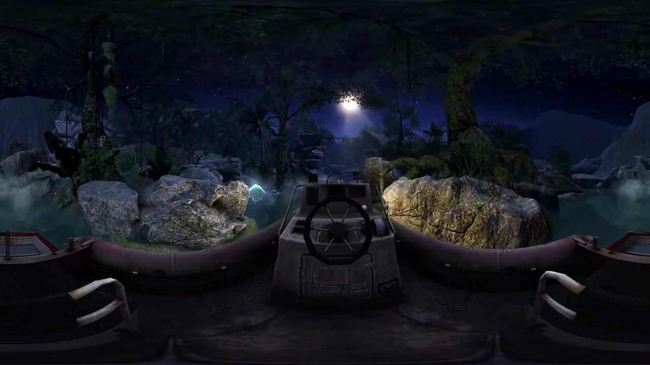 VR 360° Dinosaur River VR Video Google Cardboard 3D Virtual Reality Videos 360° 4K