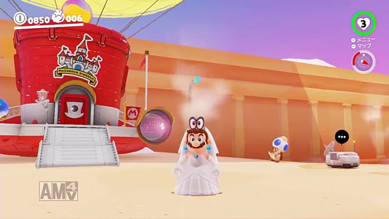 ファイアーブロスでルイージを燃やしてみると、、、【スーパーマリオオデッセイ】
