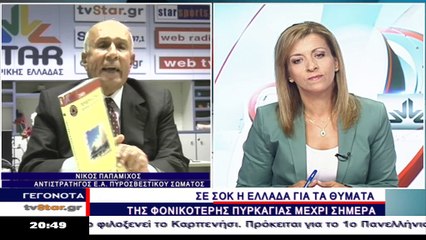 Ν. Παπαμίχος, αντιστράτηγος Π.Υ. εα : Η  έλλειψη  σχεδίου οδήγησε στην τραγωδία