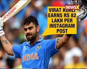 Virat Kohli earns almost Rs 82 lakh for an Sponsored Instagram post
