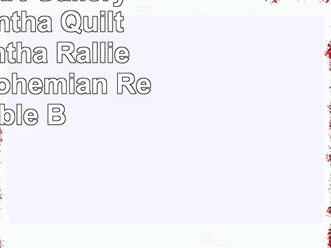 Sydneyy Art Gallery Indian Kantha Quilt Floral Kantha Rallies Kantha Bohemian Reversible