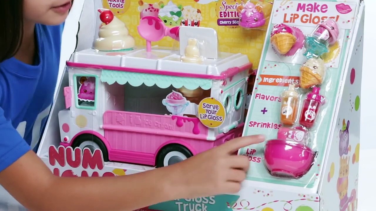 Kids Unboxing Toys - Episode 2 - NUM NOMS LIP GLOSS TRUCK