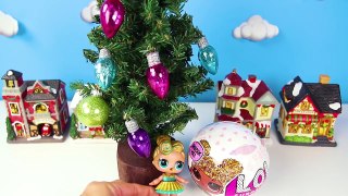GIANT LOL Surprise Doll Play Doh Egg of Glitter Queen Bee with Fingerlings, Hatchimals Pt