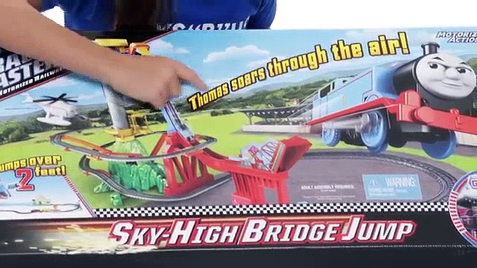 Thomas and friends trackmaster cheap sky high bridge jump