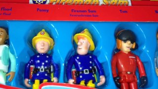 Fireman Sam Collection 5 Figures Unboxing