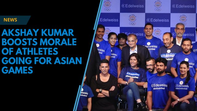 Akshay Kumar encourages Indian players for Asian Games 2018