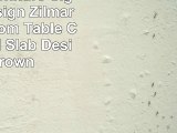 Ashley Furniture Signature Design  Zilmar Dining Room Table  Clean Lined Slab Design