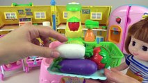 Baby Doll vegetable farm fruit cutting kitchen toys