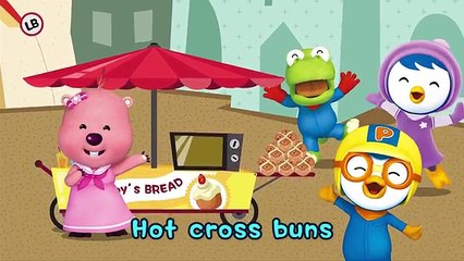 [뽀로로 영어동요] 13화 Hot Cross Buns | 영어동요 | 인기동요 | 어린이 동요 | 뽀롱뽀롱 뽀로로