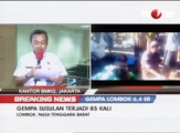 BMKG Catat 85 Gempa Susulan di Lombok