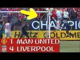 Manchester United 1 x 4 Liverpool - TEVE GOLAÇO ! Melhores Momentos - Champions Cup 28/07/2018