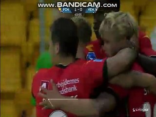 Nicklas Strunck Goal - FC Nordsjaelland vs Vendsyssel FF 1-0 29/08/2018