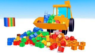 CUBE BUILDER for KIDS (HD) Construction Machines Compilation (1) AApV
