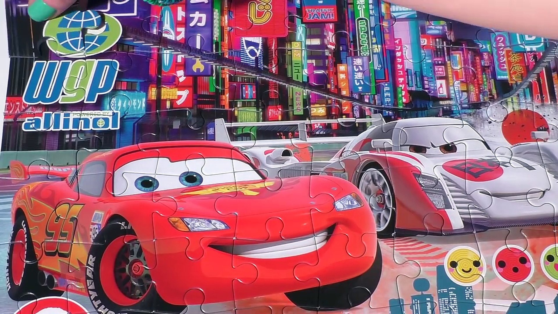 Disney Pixar Cars Puzzle Game Rompecabezas Clementoni Play Set De Kids Toys  - video Dailymotion