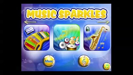 Best iPad Apps For Kids: Music Sparkles—All in One musical instruments Kids Games Club