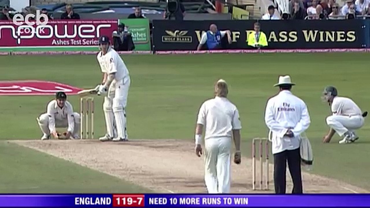 Trent Bridge 2005 Ashes: Nail Biting Finish To Epic Test Highlights