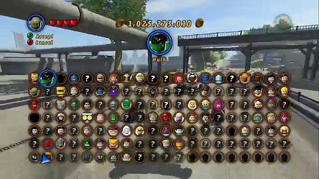 LEGO Marvel Super Heroes Hulk and Abomination Free Roam Gameplay