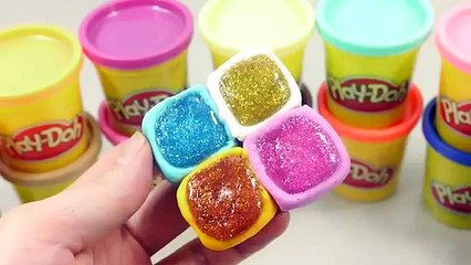 플레이도우 반짝이 액체괴물 만들기 컬러폼 액괴 점토 클레이 미니어쳐 장난감 Play Doh Slime Polymer Balls Clay Toys Kit đồ ch