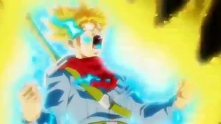 Dragonball Super: Super Saiyan Rage Trunks vs Goku Black & Zamasu(English Dub)