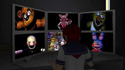 FNAF DANS YANDERE SIMULATOR !