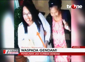 Waspada Gendam! Nenek Pensiunan Jadi Korban