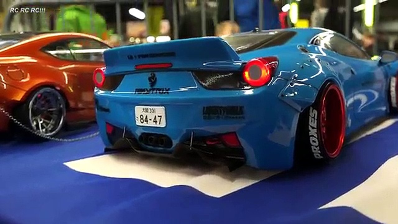 RC DRIFT CAR RACE MODELS IN ACTION*RC MODEL CAR FUN / Fair Erfurt Germany 2017