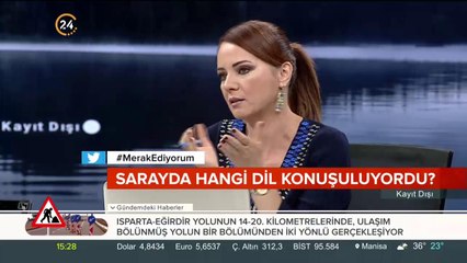 Sarayda hangi dil kullanılıyordu?