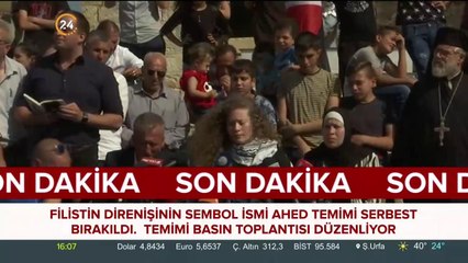 Filistin direnişinin sembolü Ahed Temimi konuşuyor