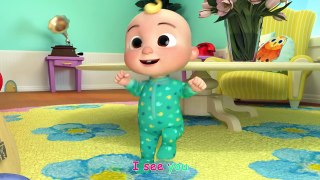 Peek A Boo Song | ABCkidTV Nursery Rhymes & Kids Songs